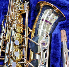 Sax alto yamaha yas - yas-62, logo