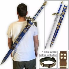 Legend of Zelda Master Sword Skyward Edizione Limitata Replica Deluxe con Cintura Nuovo
