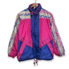 Giacca a vento Vintage viola e