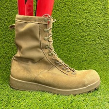 Stivali da combattimento outdoor marroni Altama Temperate Weather Gore-Tex da uomo taglia 14R