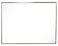 KIASA - Pannello riscaldante elettrico a infrarossi lontani 900 W - Telaio argento - IP55