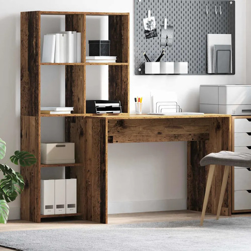 Scrivania con scaffale - scaffale,