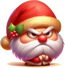 Adesivo colorato Natale