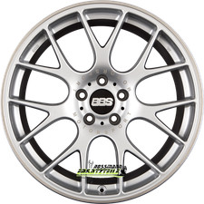 4 cerchi BBS CH-R argento brillante 9,5 x 19 ET35 - LK5/120 ML82 alluminio