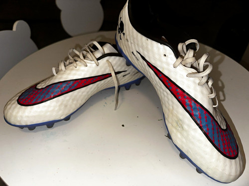 Hypervenom white blue and - , red