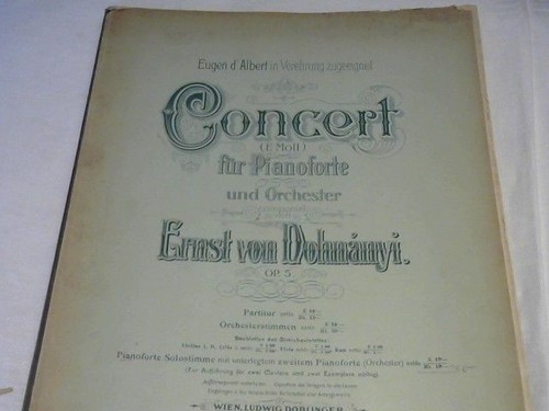 Concert moll für - concert,