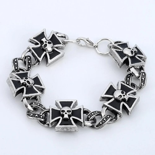 Bracciale croce uomo