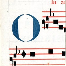 Antique Manuscript CAPOLETTER