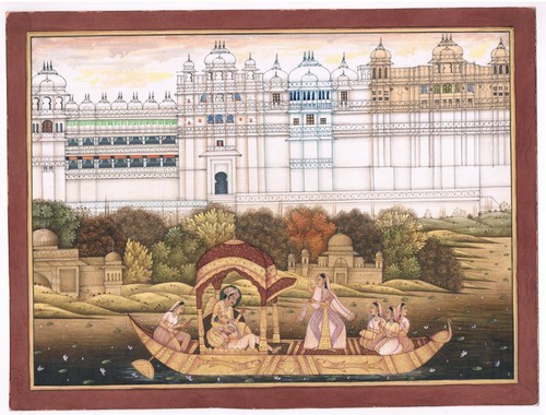Mughal imperatore enjoying - mughal,