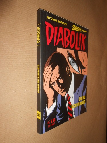 Diabolik seconda ristampa - seconda,
