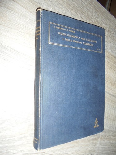 Enriques teoria geometrica - enriques,