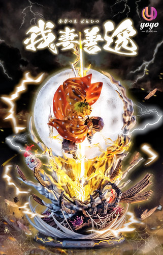 Demon slayer zenitsu - slayer,