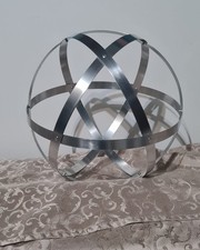 Genesa Crystal Grande Alluminio 32cm, +Libro  E Allegati, Positività E Energia