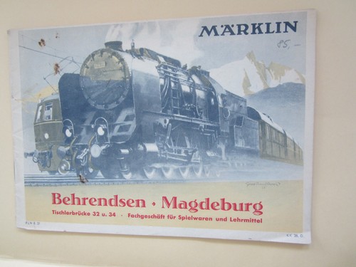 Marklin catalogue 1938 - catalogue,