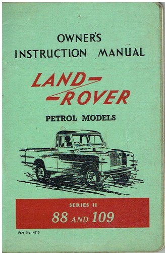 Land rover serie 109 - ii, 88"