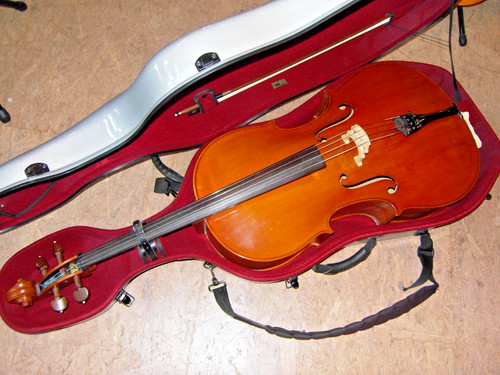 Vecchio violoncello senza - vecchio,