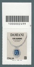 ITALIA 2024 C. A BARRE 2499 " DAMIANI 100 ANNI DI PASSIONE ITALA "SINGOLO SUP DX