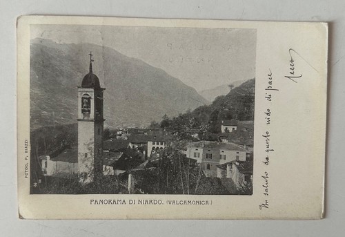 Cartolina anni viaggiata - anni, 10