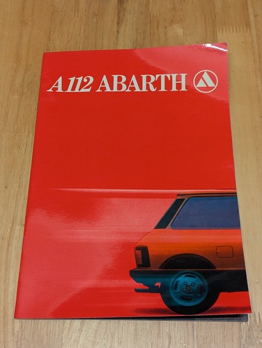 Brochure autobianchi a112 - brochure,