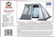 TENDA CASETTA NOVA QUORE 5 - NUOVA-