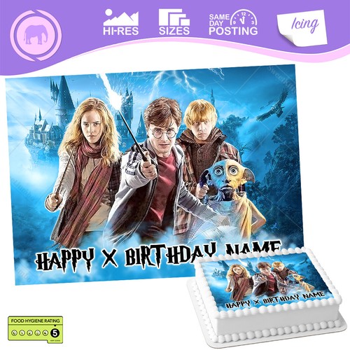 Harry potter cake topper - cake,