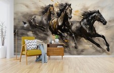 3D Drawn Horse N3031 Wallpaper