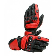 Guanti pelle lunghi moto