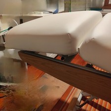 lettino da estetista, fisioterapista in legno elettrico per 