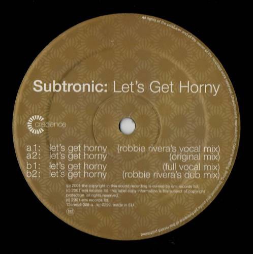 Subtronic let get - subtronic, horny
