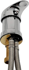 Rubinetto parrucchiere con - rubinetto, da