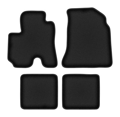 Set tappetini auto velour neri