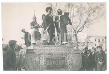 Carnevale 1927 UDINE Mascherata studentesca - Carro "Beatrice Cenci" Foto LISO