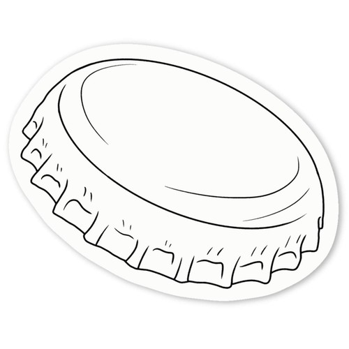 Adesivi decalcomania tappo - decalcomania, 'tappo