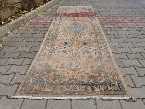 Runner vintage turco oushak - vintage,