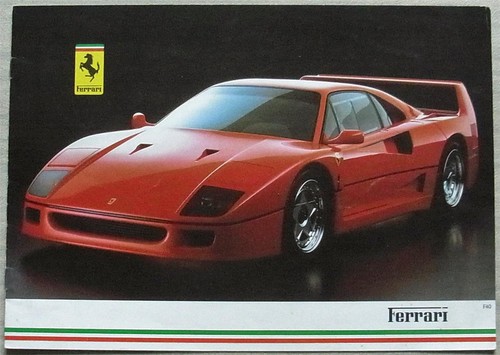 Brochure vendita ferrari - vendita,