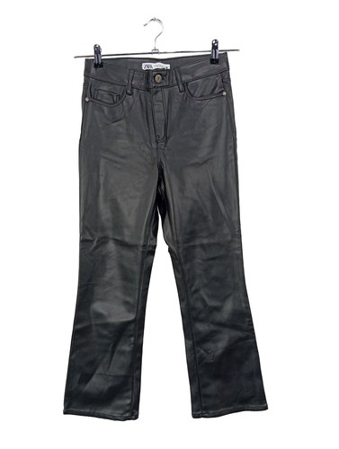 Zara pantaloni ecopelle - zara, in