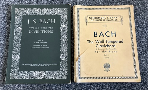 Bach invenzioni due tre - invenzioni, e