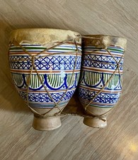Coppia bongo africano vintage - bongo,
