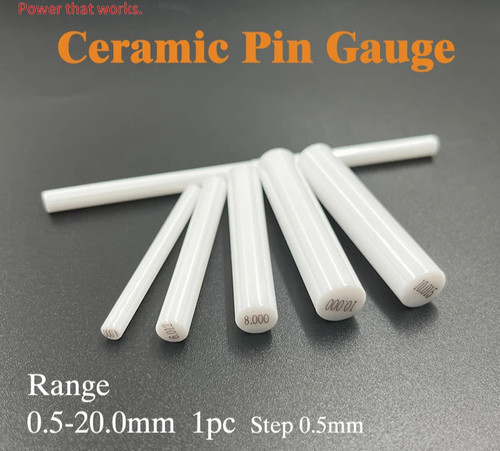 1pz pin gauge ceramica - pin,