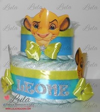 Torta Pannolini Cartoons