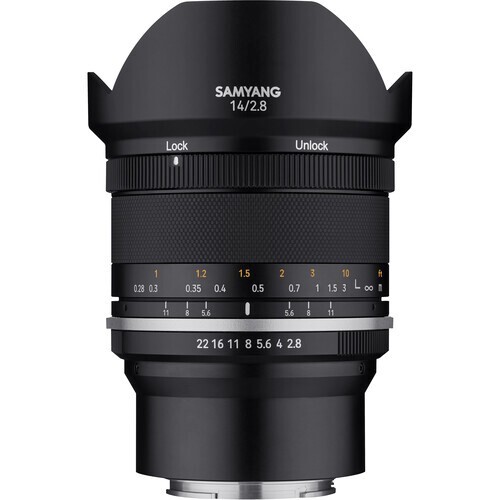Samyang 14mm 8 - f/2.8, mk2