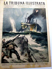 (REGIA MARINA)IMPRESE NAVALI SOMMERGIBILE L.DA VINCI Com.GAZZANA.Tribuna 1942