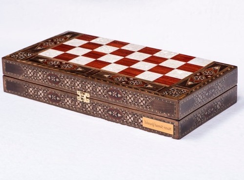 Set backgammon 100 legno - set,
