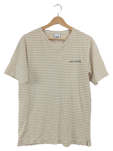 Zara shirt uomo beige - t-shirt,
