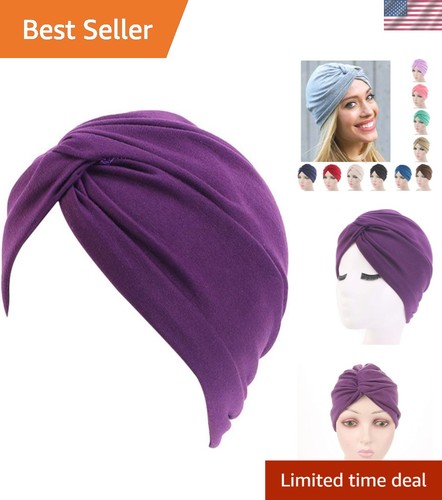 Comodo berretto turbante - , viola