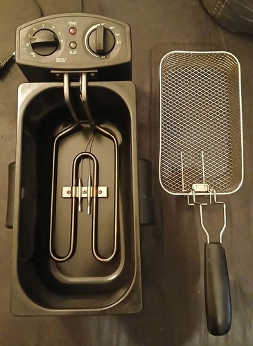 Friggitrice elettrica hamilton - friggitrice,