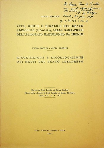 Vita morte miracoli del - e,