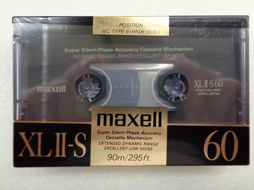 Audiocassetta maxell ii - audiocassetta, xl