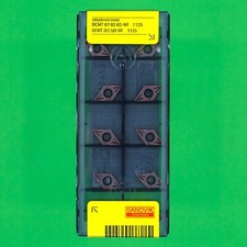 Inserti Sandvik DCMT 07 02 02-MF 1125 10 pezzi NUOVI