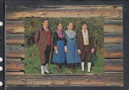 Cartolina costume attuale - attuale, dei